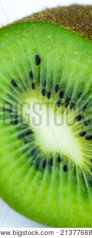 Juicy Kiwi Fruit Sliced.