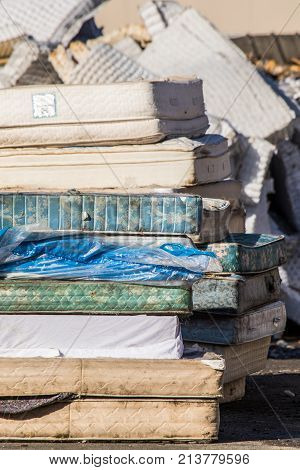 Mattress Recycling Facility Operating At Zero Waste.