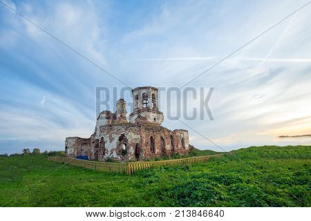 A very old ruined Church of the fifteenth century