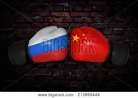 A Boxing Match Between The Usa And Russia
