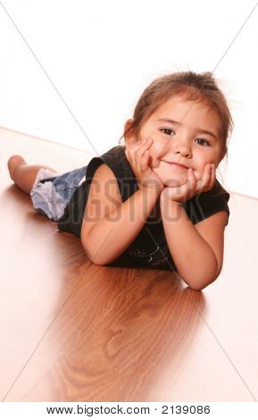 Happy Little Girl