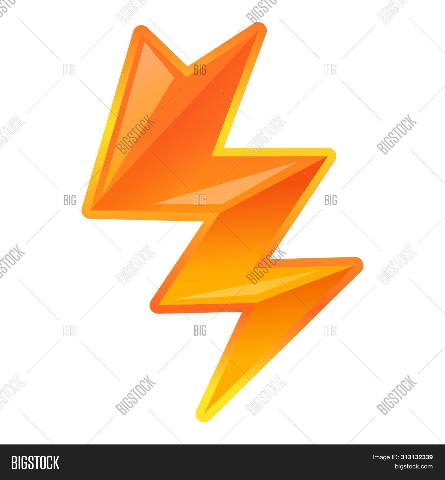 Arrow Lightning Bolt Image & Photo (Free Trial) Bigstock