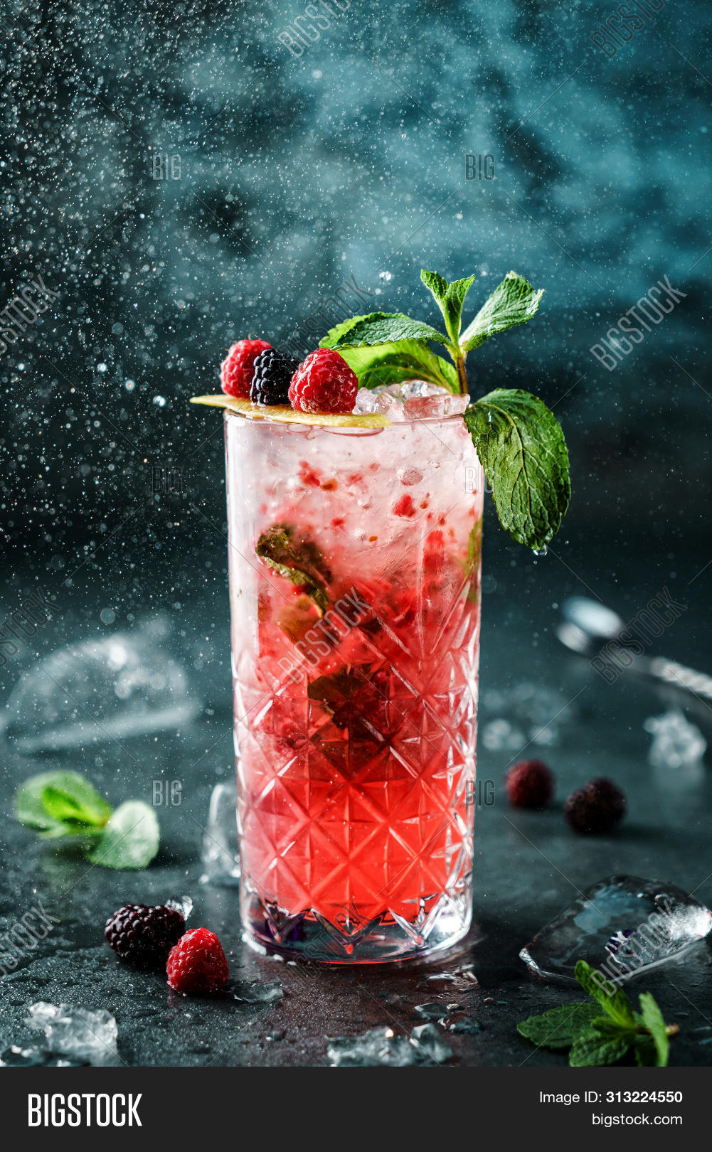 Fresh Berries Cocktail Image & Photo (Free Trial) Bigstock