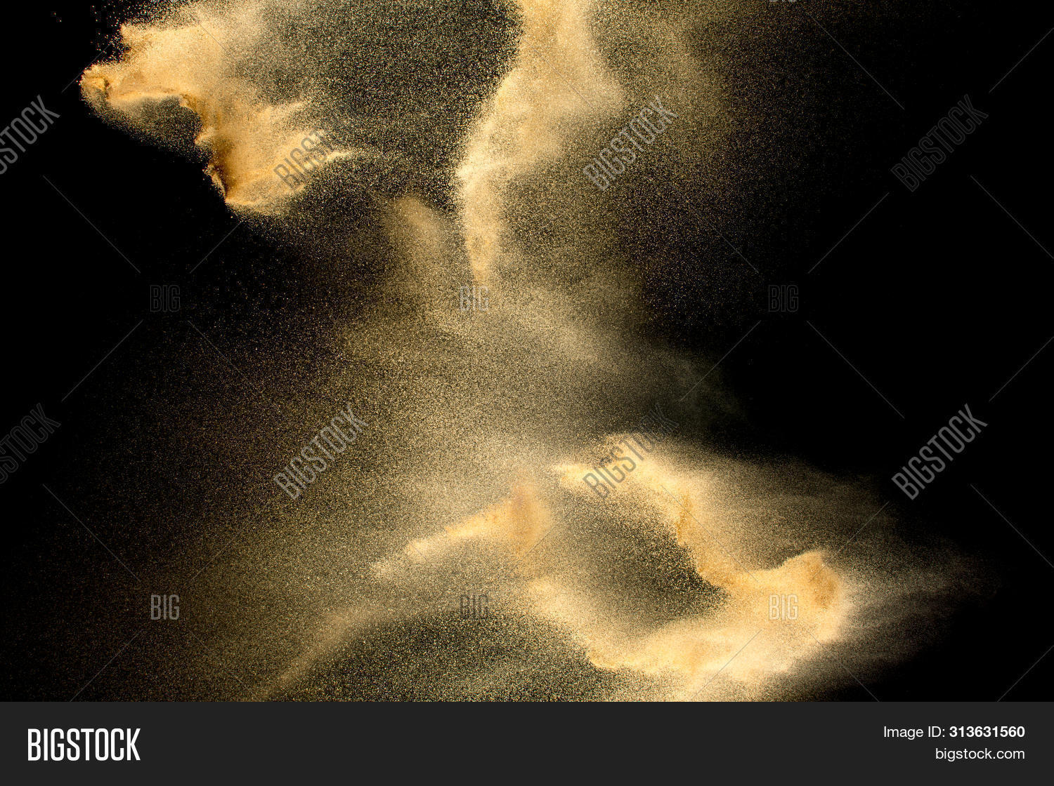 Sand Explosion Image & Photo (Free Trial) | Bigstock