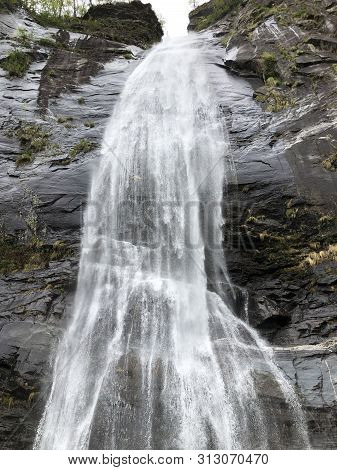 Waterfall Grande Or Cascata Di Bignasco Or Cascata Grande, Bignasco (the Maggia Valley Or Valle Magg
