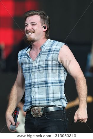 WANTAGH, NY - JUL 20: Morgan Wallen performs in concert during the 