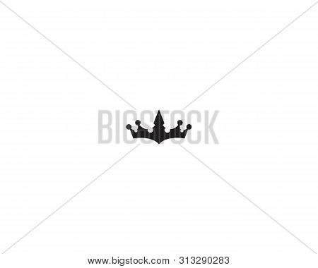Crown Logo Template Vector Illustration Design