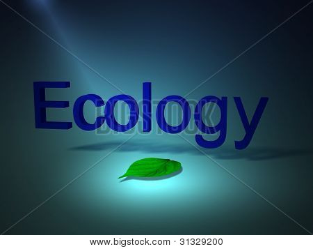 Écologie (feuille verte)