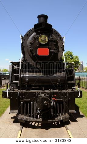 Motor de trem velho