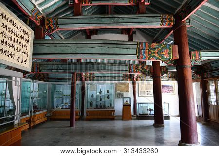 Kaesong, North Korea - May 4, 2019: Confucian Educational Facility Of The Koryo Dynasty. It Opened I