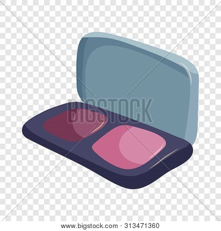 Blusher Icon. Cartoon Illustration Of Blusher Vector Icon For Web