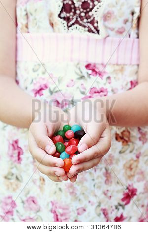 Jellybeans มือ