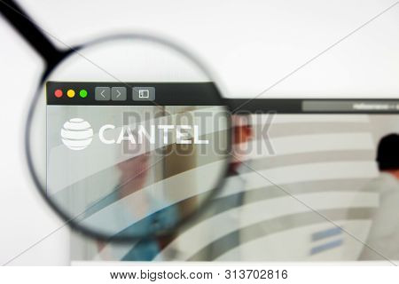 Richmond, Virginia, Usa - 26 July 2019: Illustrative Editorial Of Cantel Medical Corp Website Homepa