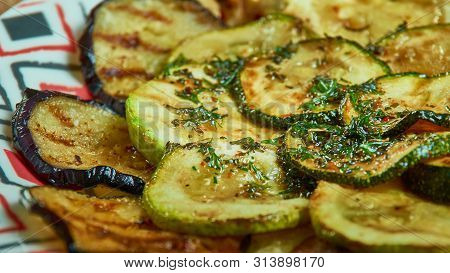 Grilled Vegetables With Zaatar Vinaigrette