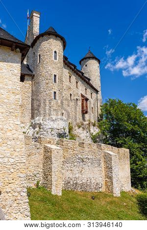 Bobolice Castle In Poland