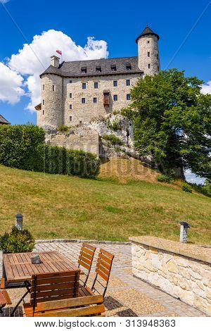 Bobolice Castle In Poland