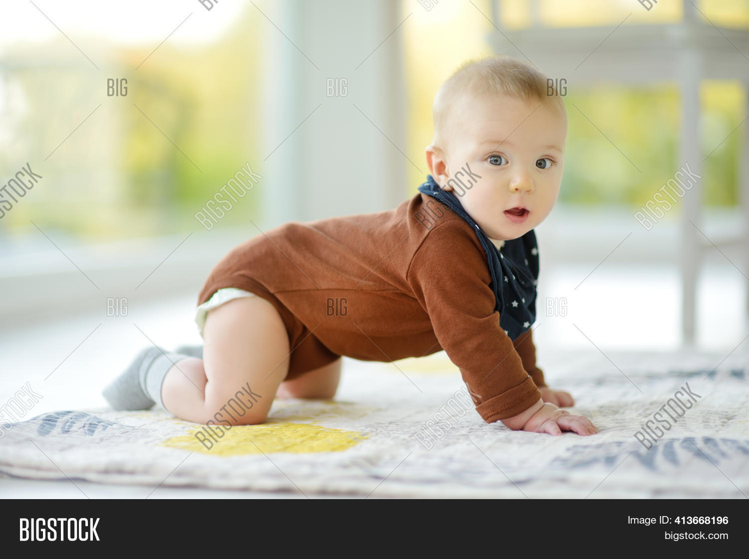 Cute Five Months Old Image & Photo (Free Trial) Bigstock