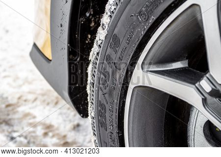 Moscow, Russia - January 10, 2021 Kia Xceed. Awd Hatchback Suv. New Kia Xceed Crossover Model Year 2