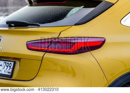 Moscow, Russia - January 10, 2021 Kia Xceed. Awd Hatchback Suv. New Kia Xceed Crossover Model Year 2