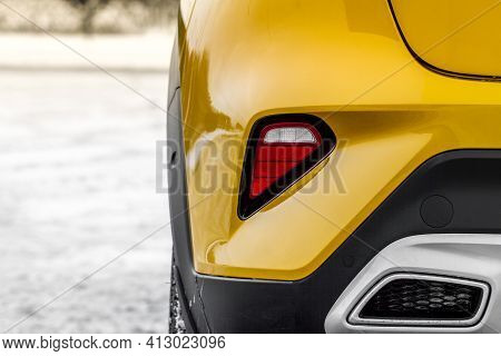 Moscow, Russia - January 10, 2021 Kia Xceed. Awd Hatchback Suv. New Kia Xceed Crossover Model Year 2