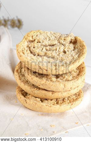 Classical Apulian Friselle Made In Puglia, Salento By Wholegrain Weat