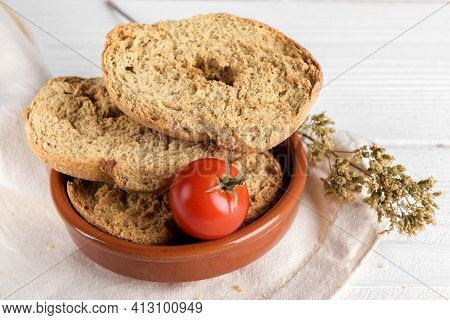 Classical Apulian Friselle Made In Puglia, Salento By Wholegrain Weat