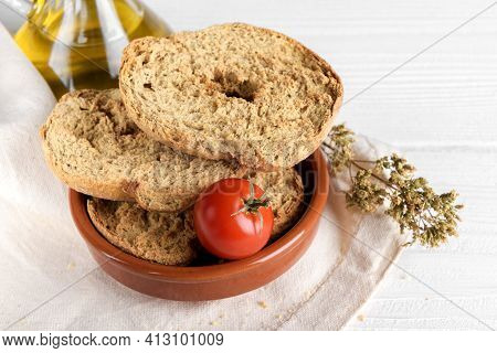 Classical Apulian Friselle Made In Puglia, Salento By Wholegrain Weat