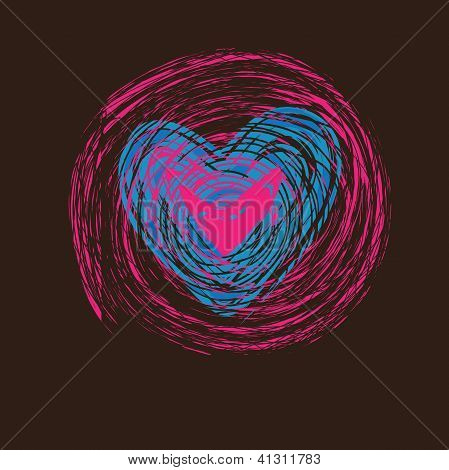 Heart Print