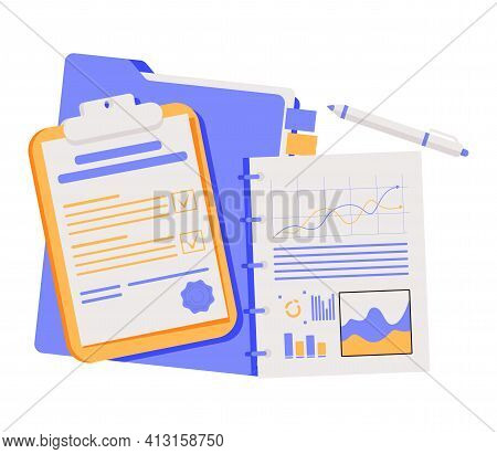Notebooks, Notepads, Memo Pads, Planners, Organizers For Making Writing Notes And Jotting Isolated O
