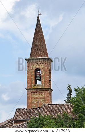 Kostel sv Antonio slábnout. Statto. Emilia-Romagna. Itálie.