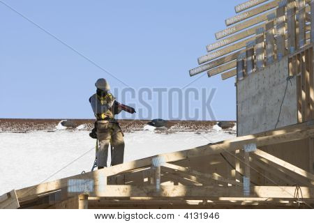 Couvreur, carregando seu Nailgun