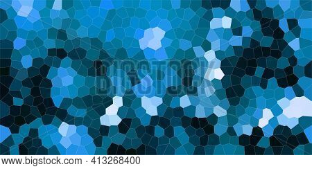 Abstract Mosaic Pattern Ceramic Tile Scrap Surface Broken Tile Fragments Colorful 3d Illustration