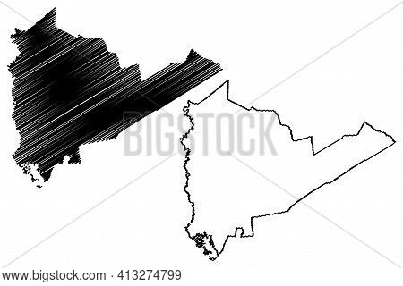 Sumter County, State Of South Carolina (u.s. County, United States Of America, Usa, U.s., Us) Map Ve