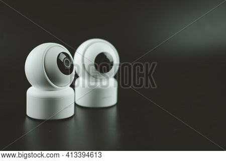 Samut Prakan, Thailand - March 20, 2021 : The Smart Home Security Camera Xiaomi Imilab C20, New Prod