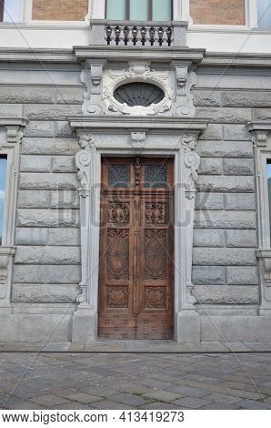 Turin, Italy - 04.28.2017: Old Archecture Of Turin
