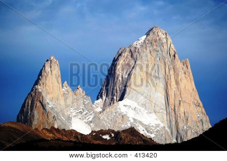 Fitz Roy en la Patagonia