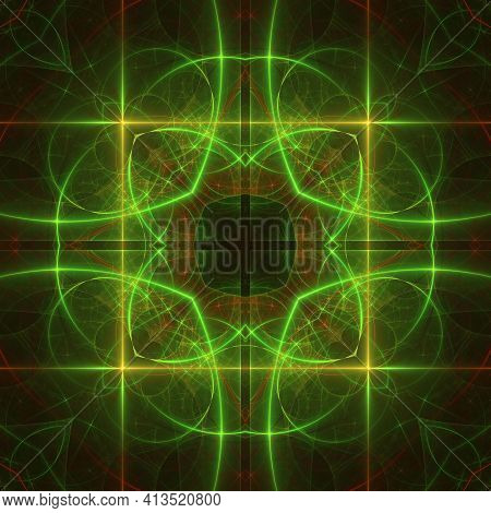 Kaleidoscope Abstractart Beautiful Fantasy\n Fractal Graphic Illustration
