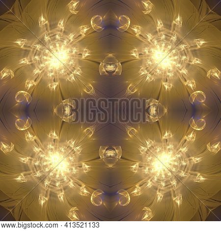 Kaleidoscope Abstractart Beautiful Fantasy\n Fractal Graphic Illustration