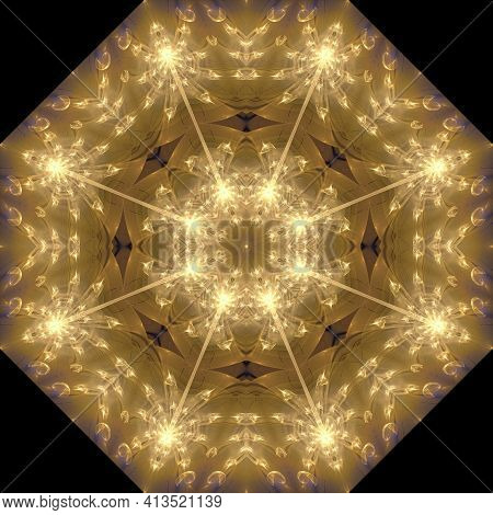 Kaleidoscope abstractart beautiful fantasy
 fractal graphic illustration
