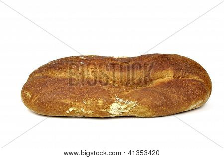 Traditionele zelfgebakken brood