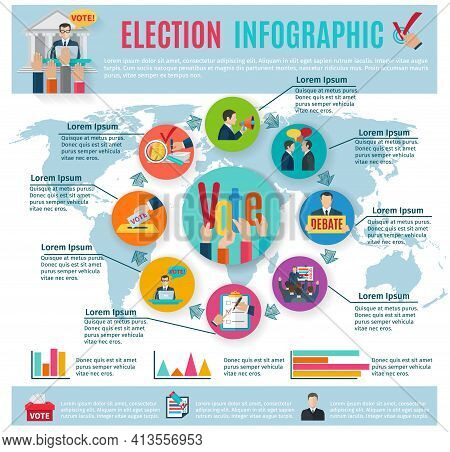 Election Infographics Vector & Photo (Free Trial) | Bigstock