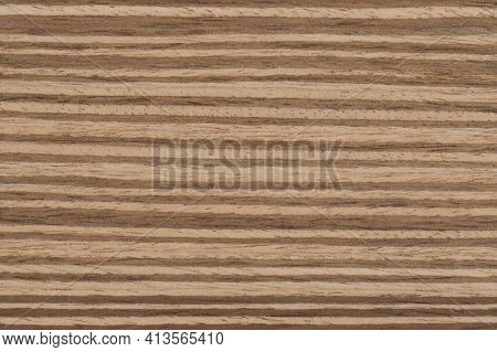 Texture Of Brown  Exotic Zebrano Wood Veneer