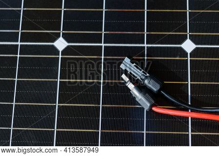 Mc4 Socket Connector Of Solar Cell Panel