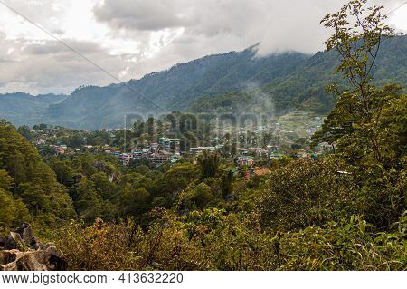 View Of Sagada Village On Luzon Island, Philippin