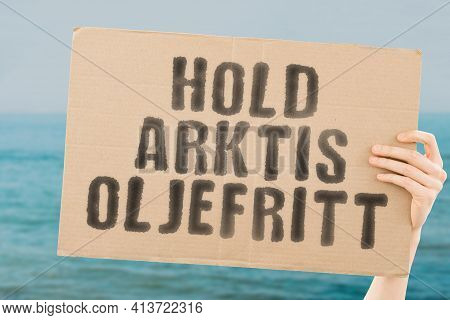 The Phrase In Norwegian Language 