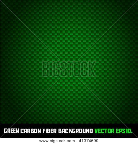 Fibre de carbone vert fond EPS10 VECTOR.