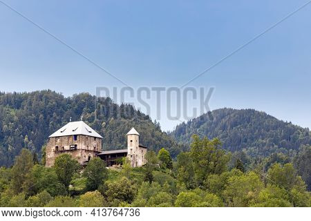 Haimburg castle in Carinthia region, Austria