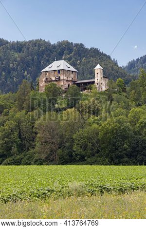 Haimburg castle in Carinthia region, Austria