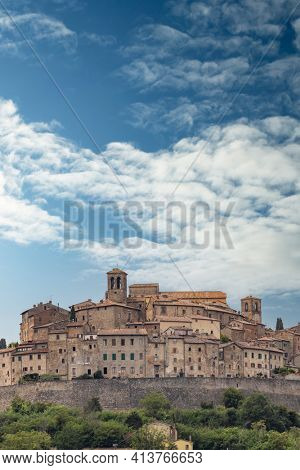 Anghiari medieval village, Arezzo, Tuscany, Italy