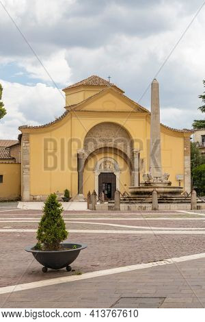 Santa Sofia Church (Chiesa di Santa Sofia), UNESCO World Heritage Site, Benevento, Campania, Italy